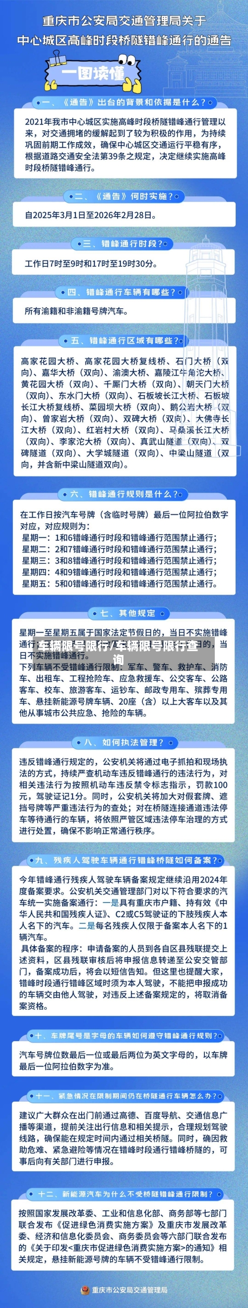 车辆限号限行/车辆限号限行查询