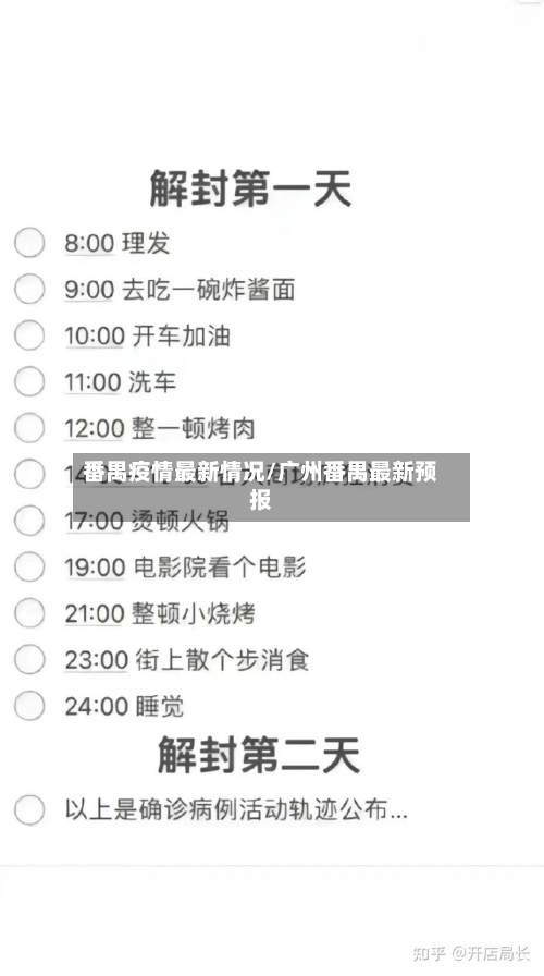 番禺疫情最新情况/广州番禺最新预报