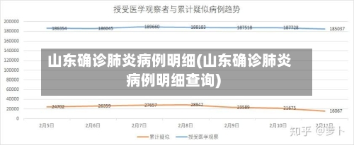 山东确诊肺炎病例明细(山东确诊肺炎病例明细查询)