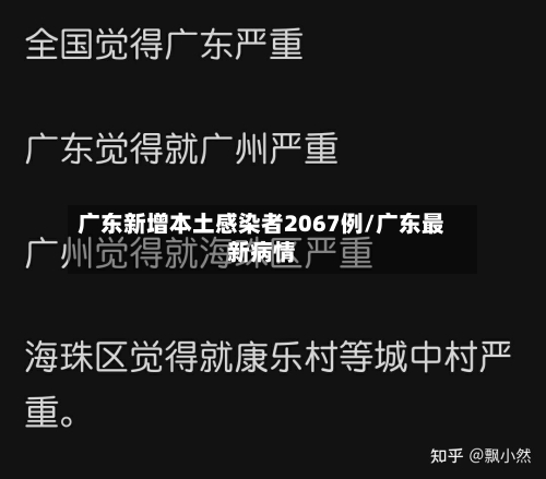 广东新增本土感染者2067例/广东最新病情