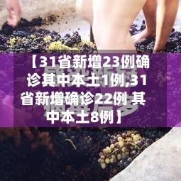 【31省新增23例确诊其中本土1例,31省新增确诊22例 其中本土8例】
