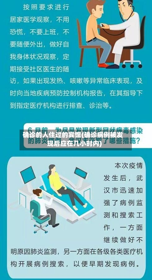 确诊的人住过的宾馆(确诊病例被发现后应在几小时内)