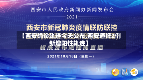 【西安确诊轨迹今天公布,西安通报2例新增阳性轨迹】