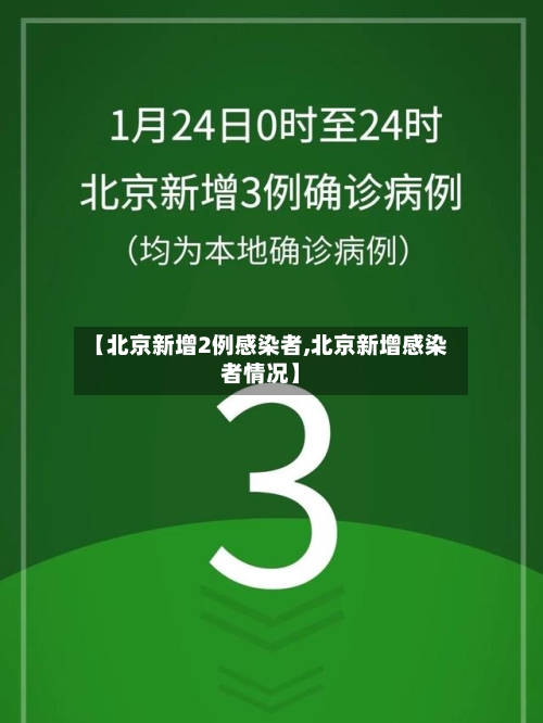 【北京新增2例感染者,北京新增感染者情况】