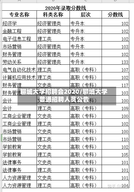 聊城大学招聘会2020/聊城大学普通招聘人员公告