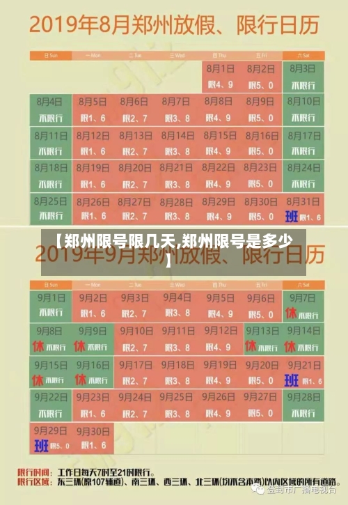 【郑州限号限几天,郑州限号是多少】