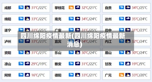 四川绵阳疫情最新(四川绵阳疫情最新消息)