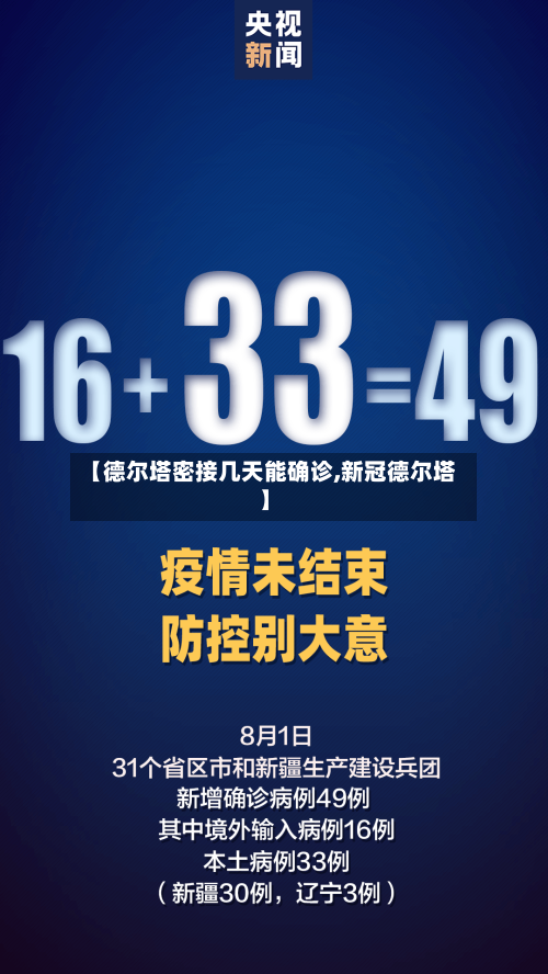 【德尔塔密接几天能确诊,新冠德尔塔】