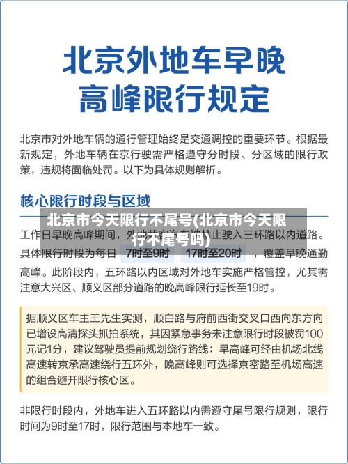 北京市今天限行不尾号(北京市今天限行不尾号吗)
