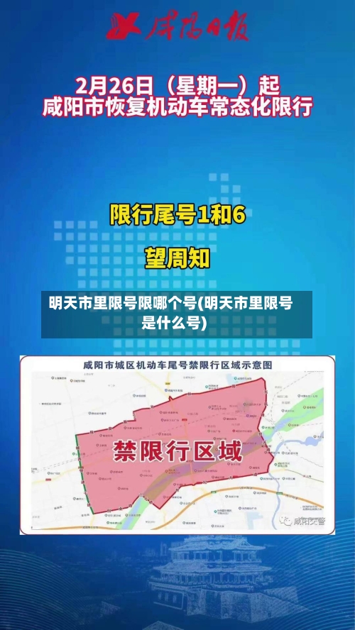 明天市里限号限哪个号(明天市里限号是什么号)